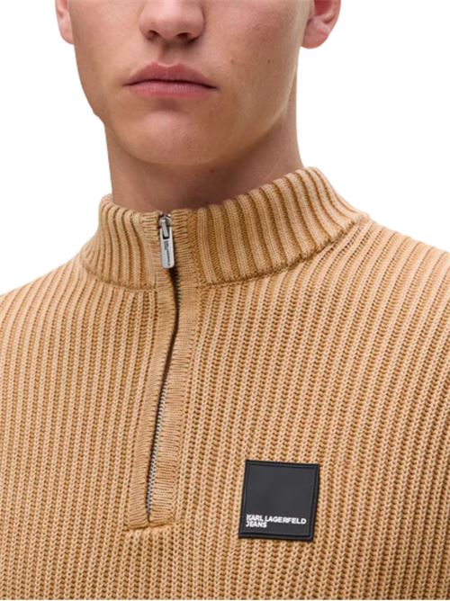 Maglioncino mezza zip Karl Lagerfeld jeans | A4M180341ZJ